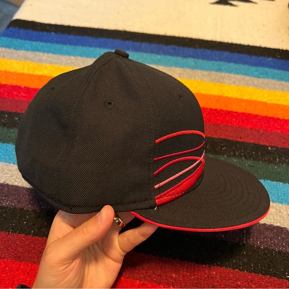 New Era 59FIFTY Atlanta Braves fitted hat size 7 5/8 100% wool - Picture 4 of 15